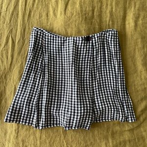 Vintage Checkered Skort S